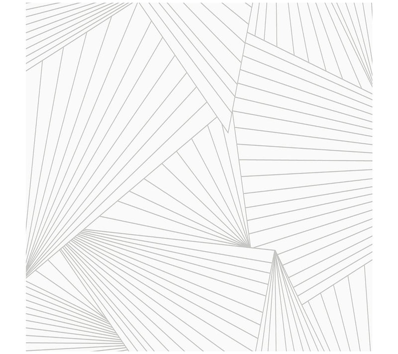 NextWall Ray Geo Peel and Stick Wallpaper Roll — View 5