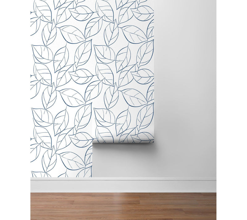 NextWall Tossed Leaves Peel and Stick WallpaperRoll — View 10