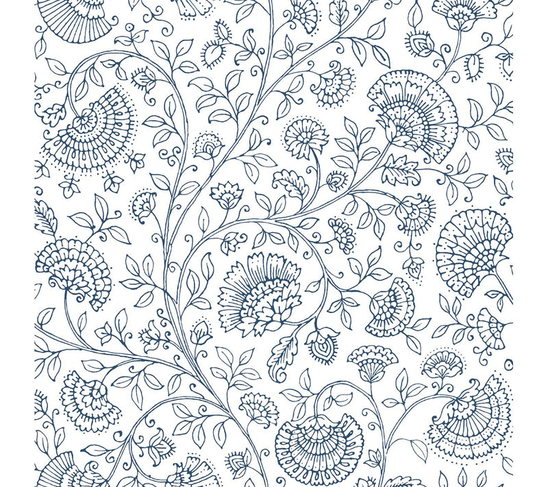 NextWall Paisley Trail Peel and Stick WallpaperRoll — View 5