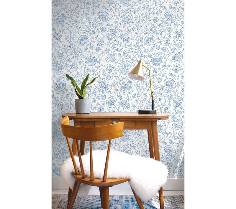 NextWall Paisley Trail Peel and Stick WallpaperRoll — View 13