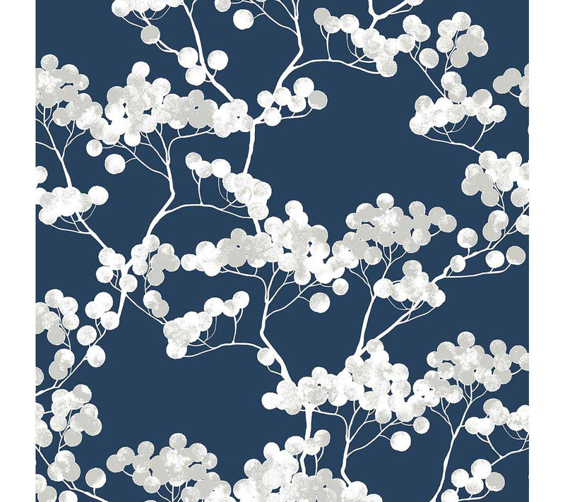 NextWall Cyprus Blossom Peel and Stick Wallpaper Roll — View 3