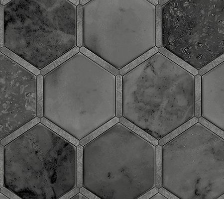 NextWall Inlay Hexagon Peel and Stick WallpaperRoll — View 2