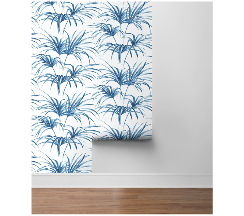 NextWall Tropical Palm Leaf Peel and Stick Wallpaper Roll — View 9