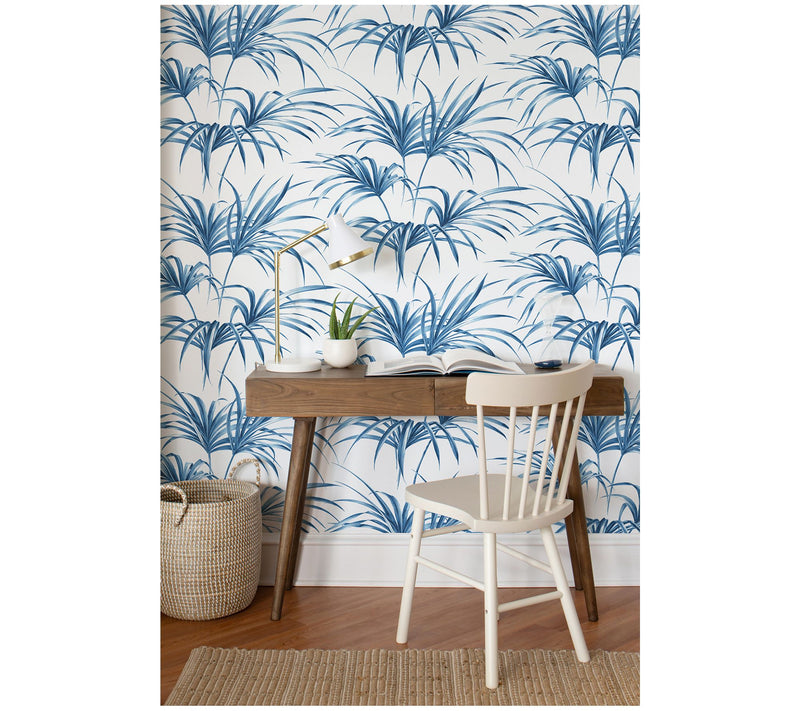 NextWall Tropical Palm Leaf Peel and Stick Wallpaper Roll — View 7
