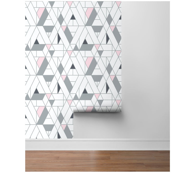 NextWall Kaleidoscope Peel and Stick WallpaperRoll — View 10