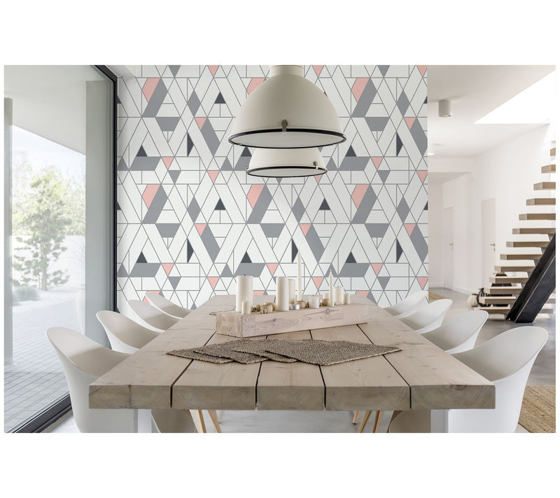 NextWall Kaleidoscope Peel and Stick WallpaperRoll — View 8