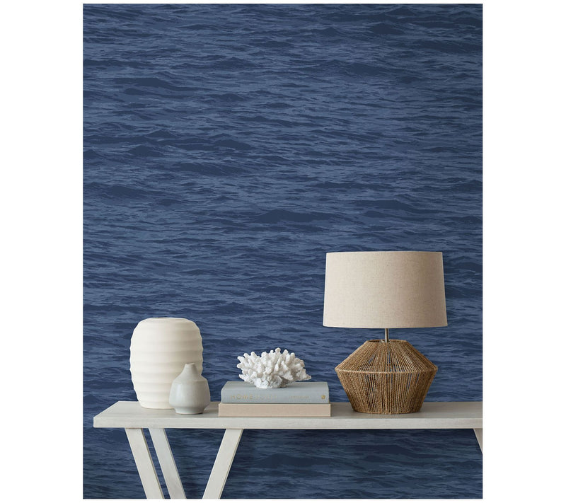 NextWall Serene Sea Peel and Stick Wallpaper Roll — View 8