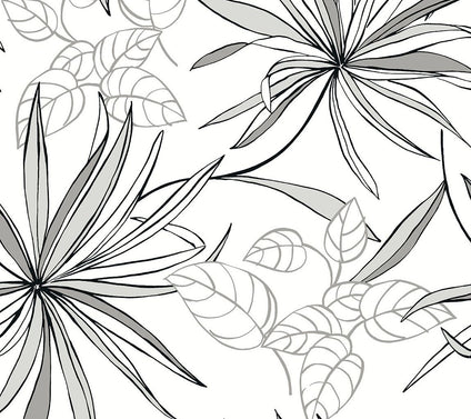 NextWall Spider Plants Peel and Stick WallpaperRoll