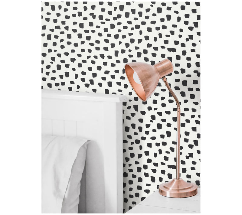 NextWall Speckled Dot Peel and Stick WallpaperRoll — View 4