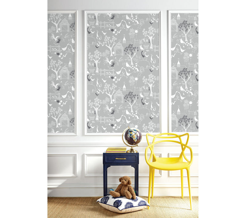 NextWall Rise and Shine Peel and Stick Wallpaper Roll — View 4