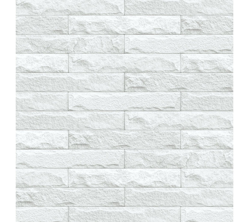 NextWall Limestone Brick Peel and Stick Wallpaper Roll — Main view