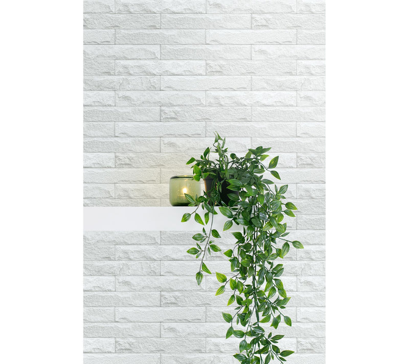 NextWall Limestone Brick Peel and Stick Wallpaper Roll — View 3