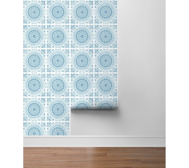 NextWall Mandala Peel and Stick Wallpaper Roll — View 5