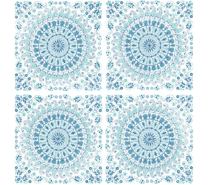 NextWall Mandala Peel and Stick Wallpaper Roll — Main view