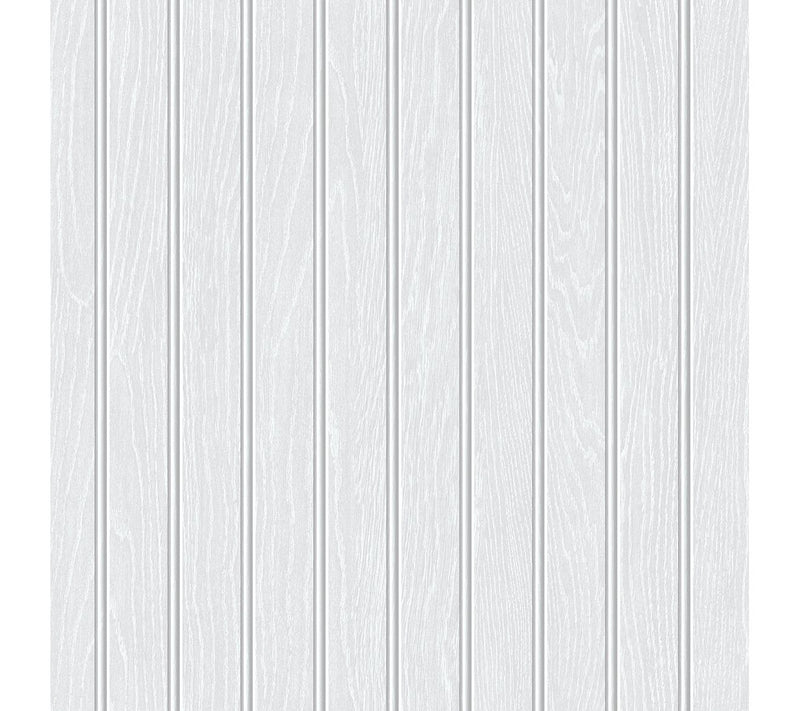 NextWall Faux Beadboard Peel and Stick Wallpaper Roll — Main view