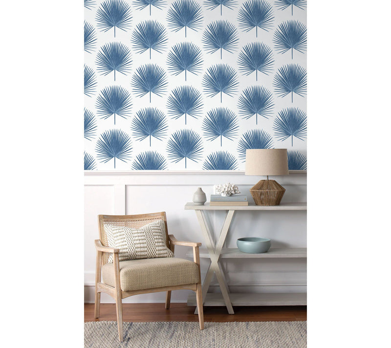 NextWall Palmetto Palm Peel and Stick WallpaperRoll — View 2