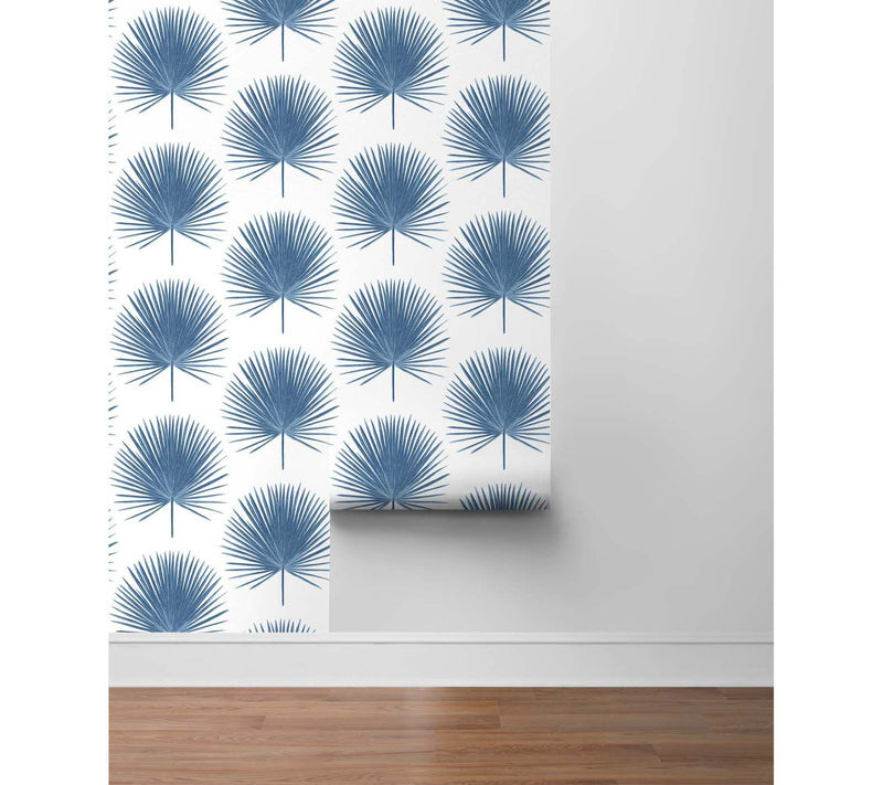 NextWall Palmetto Palm Peel and Stick WallpaperRoll — View 5