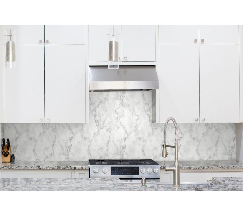 NextWall Faux Marble Peel and Stick Wallpaper Roll — View 4