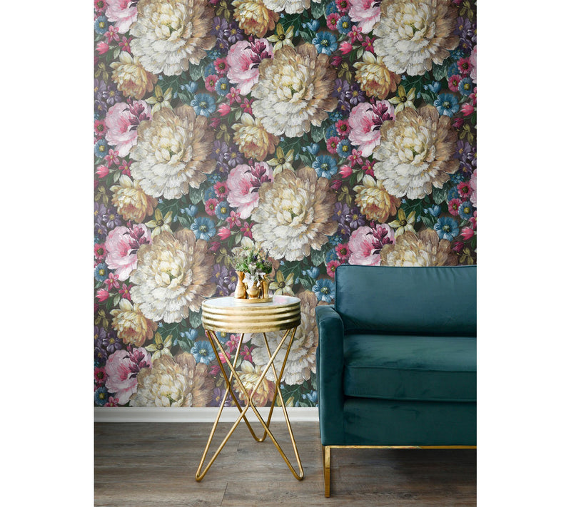 NextWall Blooming Floral Peel and Stick Wallpaper Roll — View 2