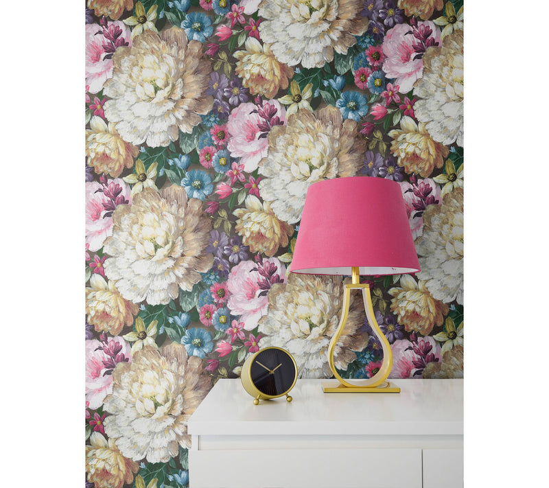 NextWall Blooming Floral Peel and Stick Wallpaper Roll — View 3