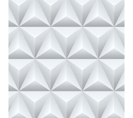 NextWall Triangle Origami Peel and Stick Wallpaper Roll