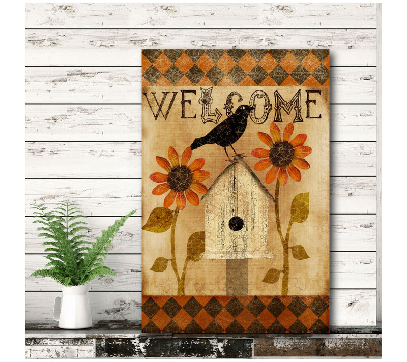 Courtside Market Welcome 12" x 18" Canvas WallArt — View 5