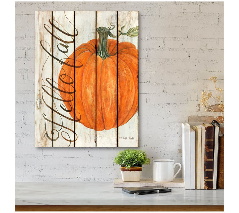 Courtside Market Hello Fall 16" x 20" Canvas Wall Art — View 5