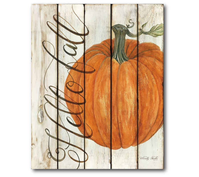 Courtside Market Hello Fall 16" x 20" Canvas Wall Art — View 3