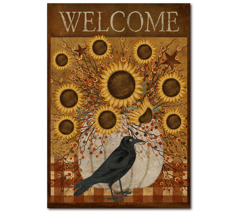 Courtside Market Sunflowers 12" x 18" Canvas Wall Art — Main view