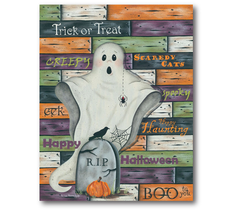 Courtside Market Trick-or-treat Haloween 16x20 Canvas Wall Art — View 3