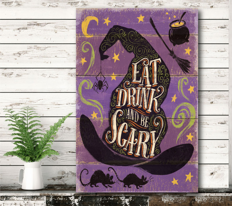 Courtside Market Fright Night II 12x18 Canvas Wall Art — View 4