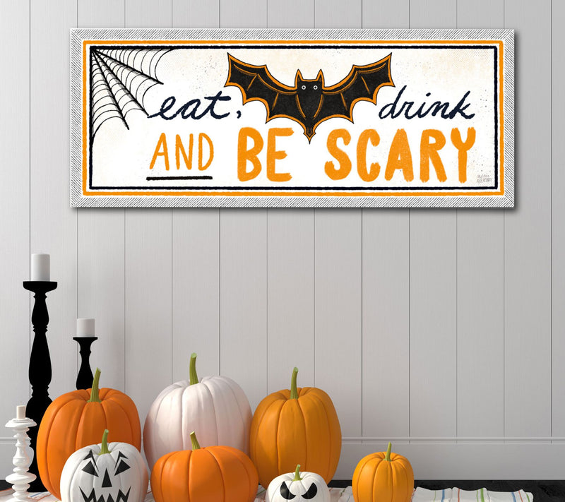 Courtside Market Frightfully Wicked IX 12x24 Canvas Wall Art — View 4