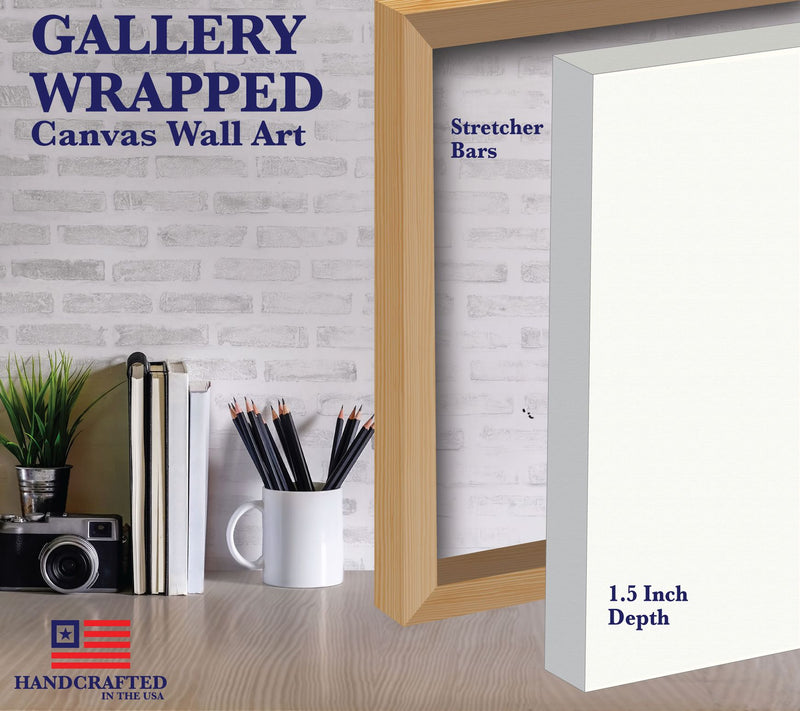 Courtside Market Frightfully Wicked IX 12x24 Canvas Wall Art — View 5