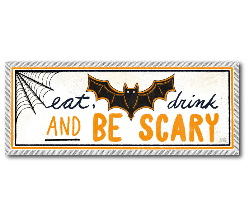 Courtside Market Frightfully Wicked IX 12x24 Canvas Wall Art — View 3