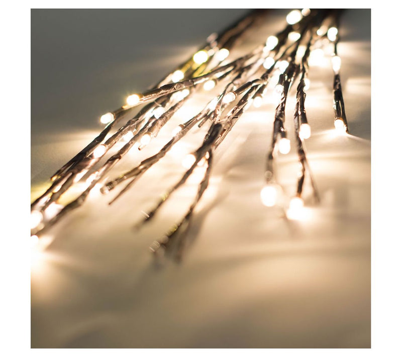 Vickerman 60 Twinkle Wide Angle LED Christmas Twig Light Set — View 4