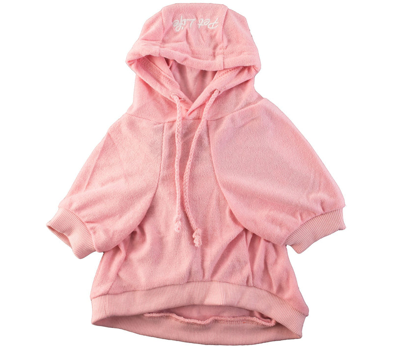 Pet Life French Terry Pet Hoodie Hooded Sweater — View 5