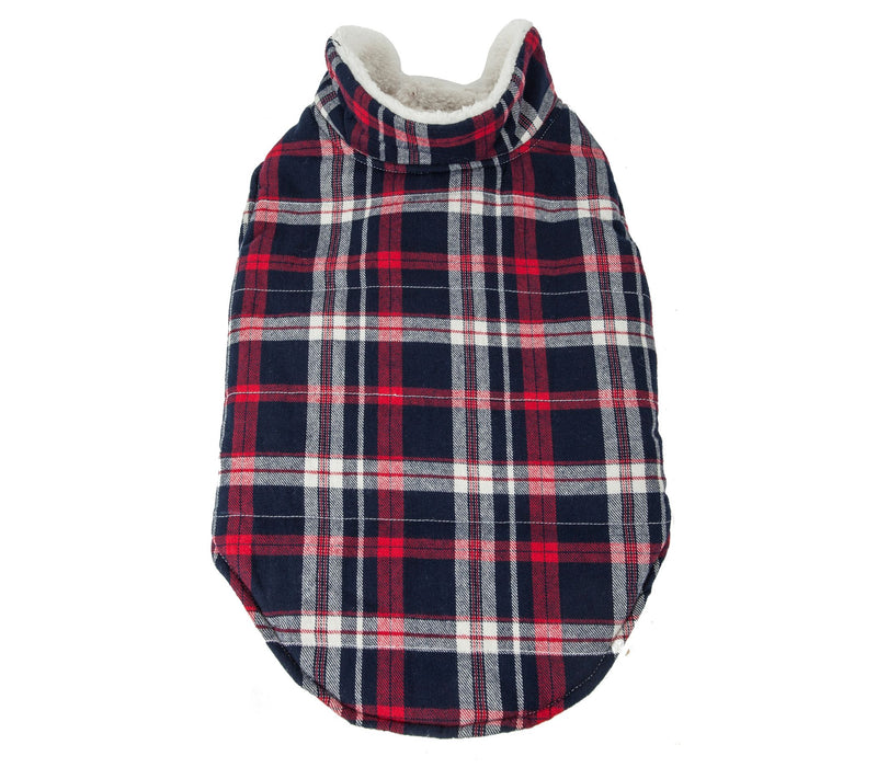 Pet Life 'Puddler' Classical Plaided Insulatedog Coat Jacket — View 6