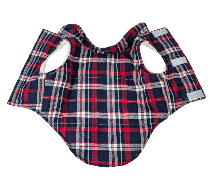 Pet Life 'Puddler' Classical Plaided Insulatedog Coat Jacket — View 9