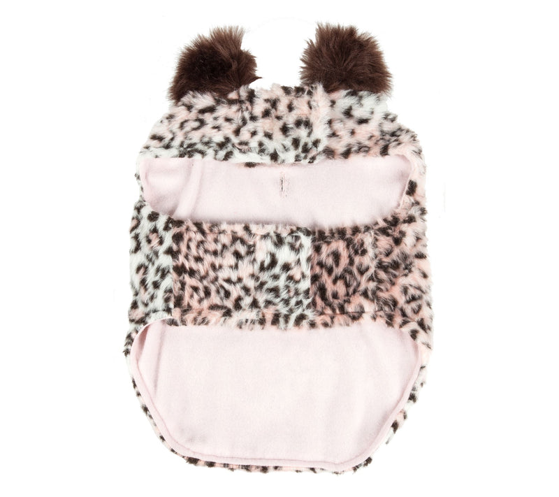 Pet Life Luxe 'Furracious' Cheetah Patterned Dog Coat Jacket — View 9
