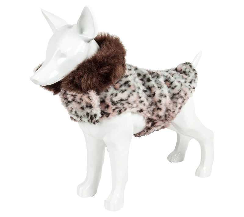 Pet Life Luxe 'Furracious' Cheetah Patterned Dog Coat Jacket — Main view