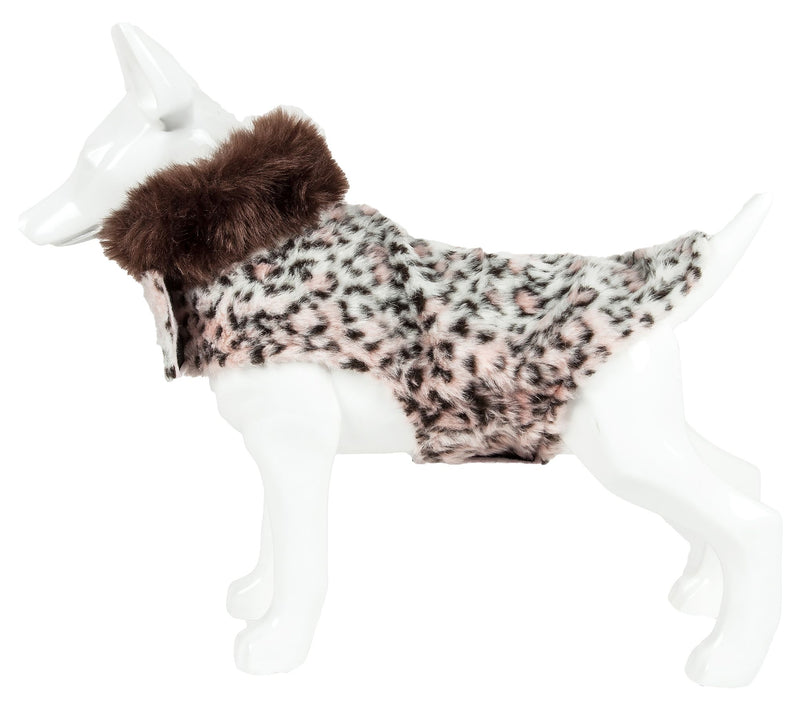 Pet Life Luxe 'Furracious' Cheetah Patterned Dog Coat Jacket — View 7