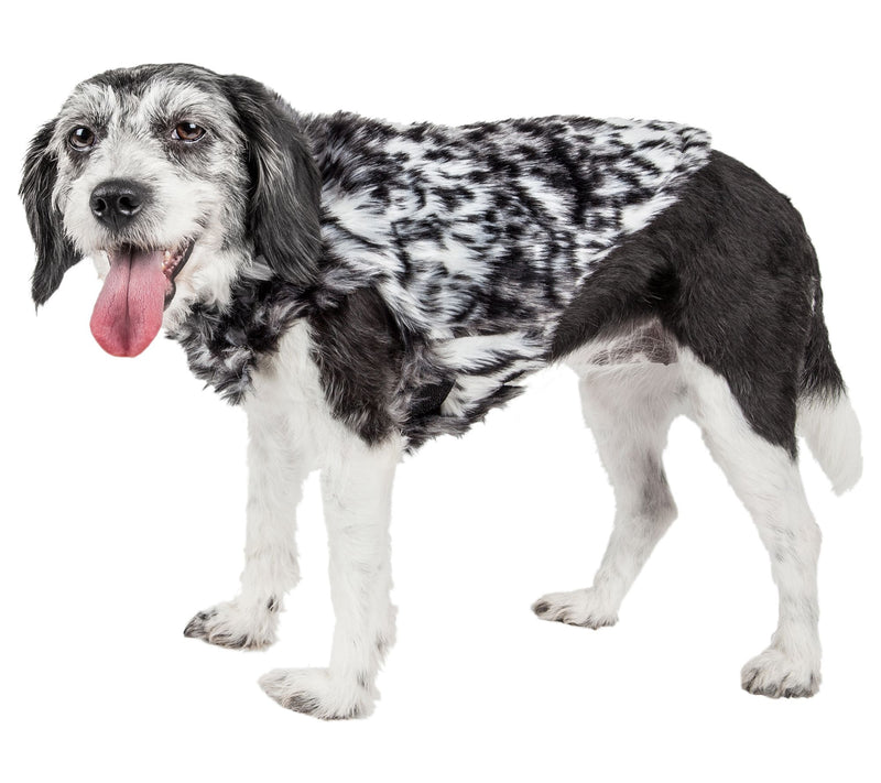 Pet Life Luxe 'Paw Dropping' Tiger Pattern Furog Coat Jacket — View 8