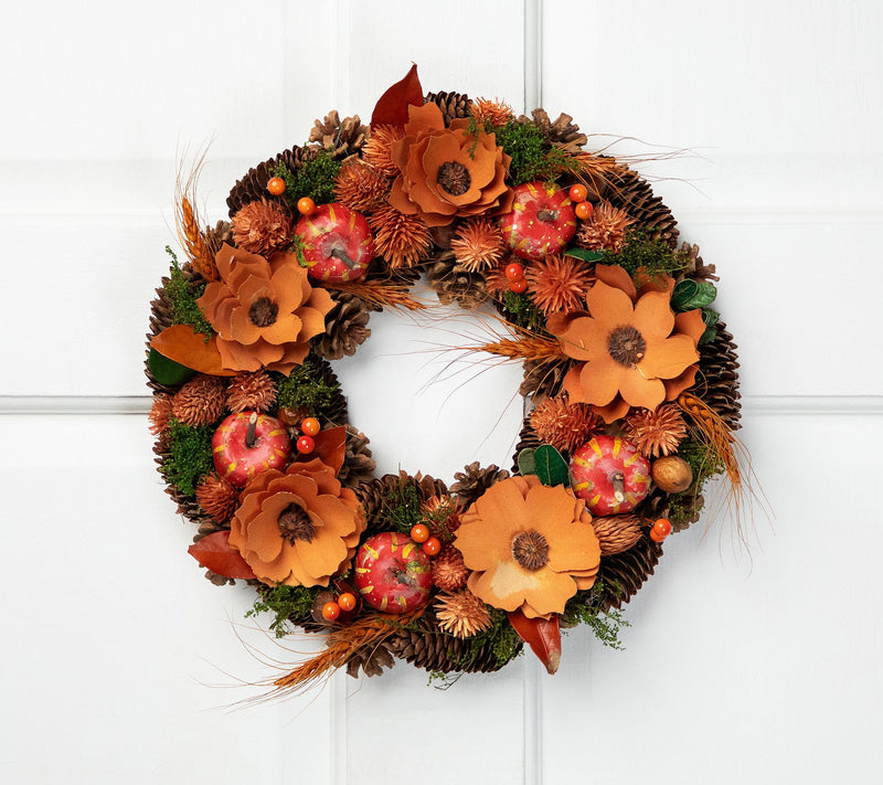 Northlight Artificial Fall Wreath 13.25" — View 5