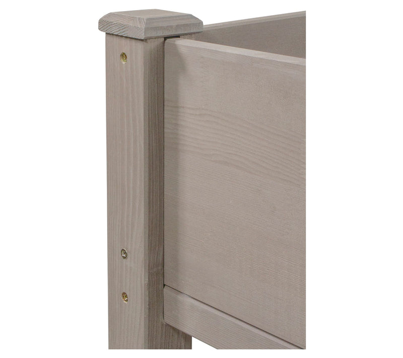 Northlight Wood Raised Garden Bed Planter Box — View 7