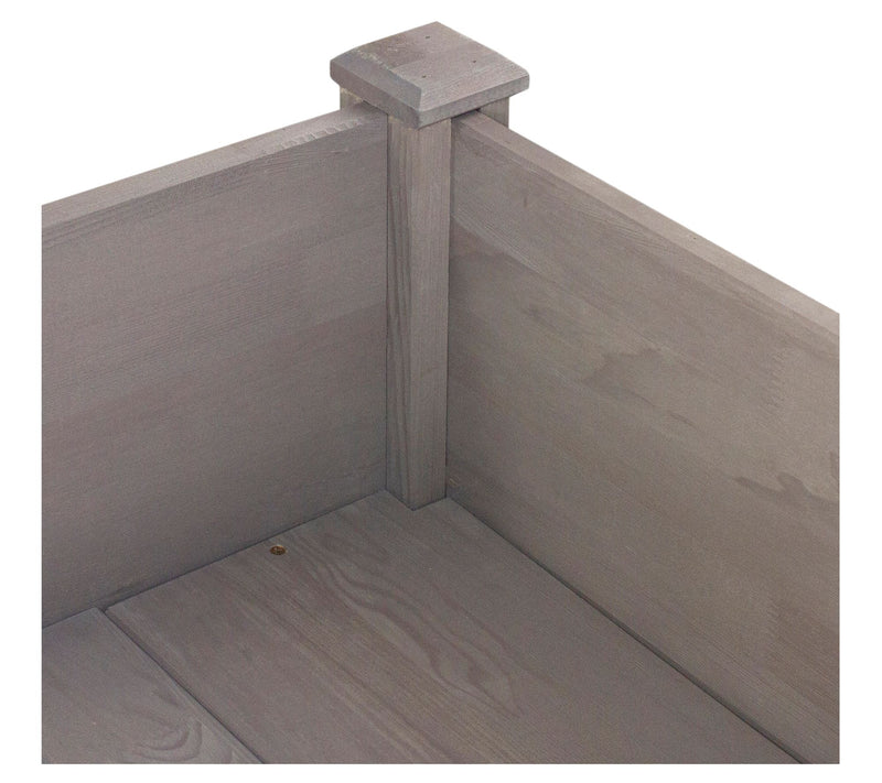 Northlight Wood Raised Garden Bed Planter Box — View 8