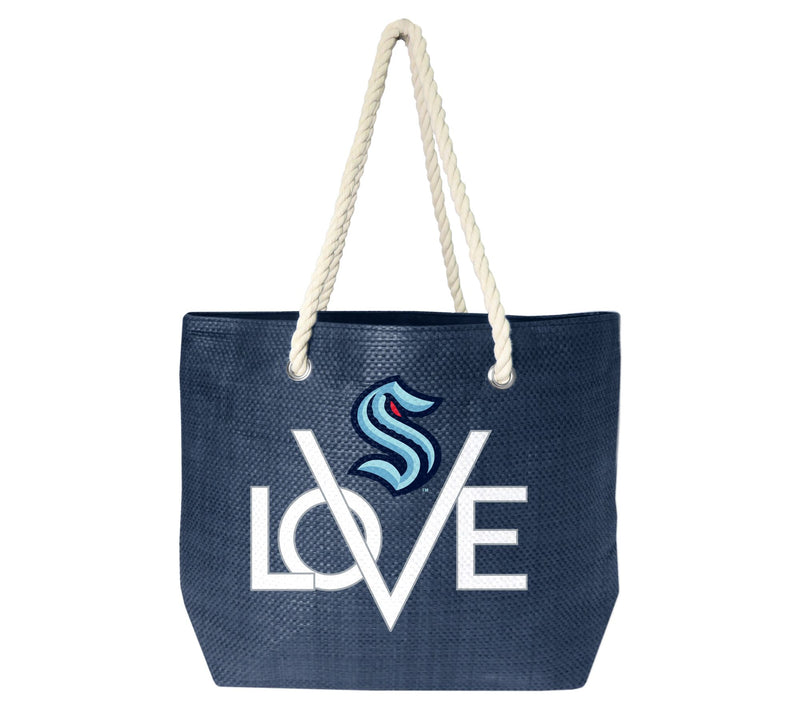 Littlearth NHL Love Your Team Woven Tote — View 7