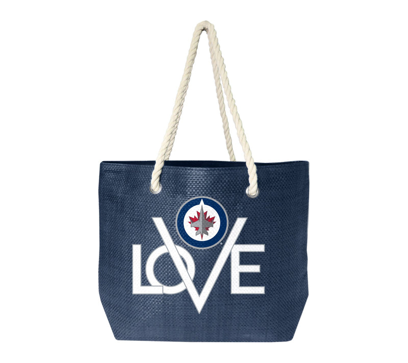 Littlearth NHL Love Your Team Woven Tote — View 3