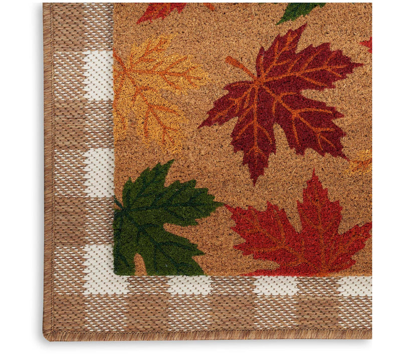 Nourison Layered 2-Piece Coir and Woven Seasonal Doormats — View 4