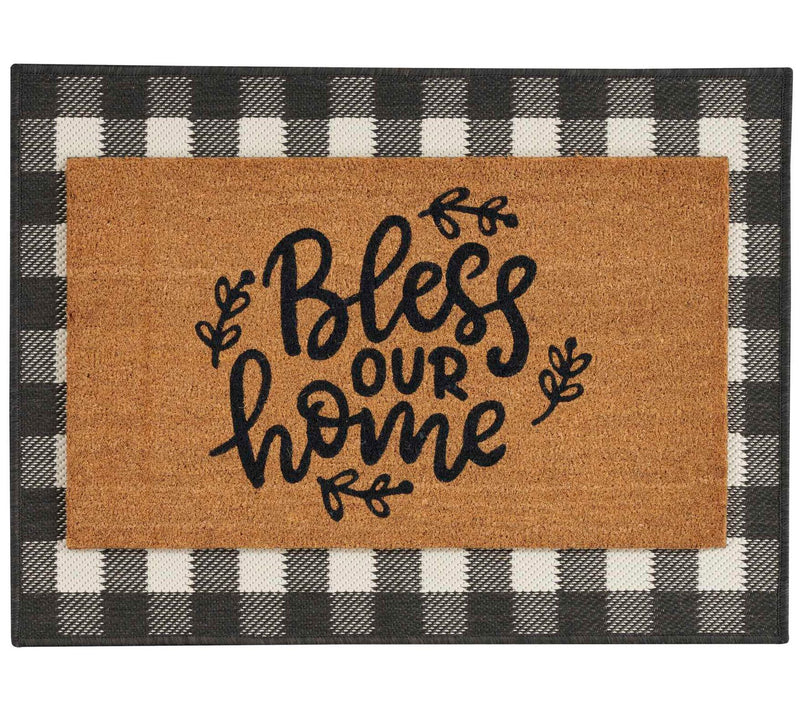 Nourison Layered 2-Piece Coir and Woven Seasonal Doormats — Main view