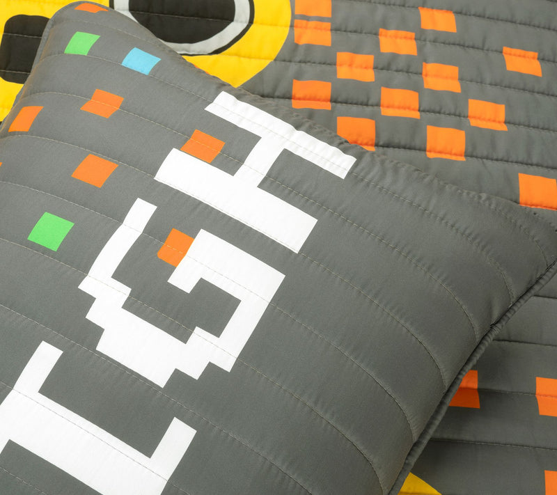 Video Games Ove rsized Quilt 5P c  Full/Queen b y Lush Decor — View 11